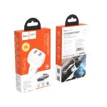 Power Car Charger Hoco ​Z36 Cable Micro - ឆ្នាំងសាកក្នុងឡាន Z36 រុន 2 មានខ្សែ Micro
