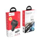 Power Car Charger Hoco ​Z36 Cable Micro - ឆ្នាំងសាកក្នុងឡាន Z36 រុន 2 មានខ្សែ Micro