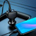 Power Car Charger Hoco ​Z36 Cable Type-C - ឆ្នាំងសាកក្នុងឡាន Z36 រុន 2 មានខ្សែ TypeC