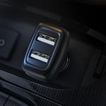 Power Car Charger Hoco ​Z36 Cable Type-C - ឆ្នាំងសាកក្នុងឡាន Z36 រុន 2 មានខ្សែ TypeC