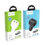 Power Car Charger Hoco ​Z36 Cable Type-C - ឆ្នាំងសាកក្នុងឡាន Z36 រុន 2 មានខ្សែ TypeC