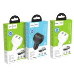 Power Car Charger Hoco ​Z36 Cable Type-C - ឆ្នាំងសាកក្នុងឡាន Z36 រុន 2 មានខ្សែ TypeC