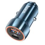 Power Car Charger hoco Z46A(PD20W+QC3.0) - ឆ្នាំសាកក្នុឡាន ហូកូ Z46A PD20W+QC3.0