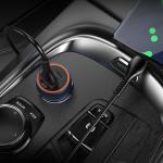 Power Car Charger hoco Z46A(PD20W+QC3.0) - ឆ្នាំសាកក្នុឡាន ហូកូ Z46A PD20W+QC3.0