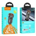 Power Car Charger hoco Z46A(PD20W+QC3.0) - ឆ្នាំសាកក្នុឡាន ហូកូ Z46A PD20W+QC3.0