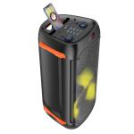 Speaker Bluetooth hoco BS53 (2 Wireless Mics) - បាស់ប្ល៊ូធូសប្រើថ្ម  ហូកូ BS53 មានមេក្រូប៊្លូធូស2