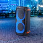 Speaker Bluetooth hoco BS53 (2 Wireless Mics) - បាស់ប្ល៊ូធូសប្រើថ្ម  ហូកូ BS53 មានមេក្រូប៊្លូធូស2