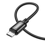 Cable Charger hoco X89 Micro - ខ្សែសាកក្រណាត់ ហូកូ X89 ក្បាល Micro