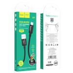 Cable Charger hoco X89 Micro - ខ្សែសាកក្រណាត់ ហូកូ X89 ក្បាល Micro