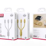 Cable Charger 3in1 XO NB216 3A - ខ្សែសាក 3in1 XO NB216 3A