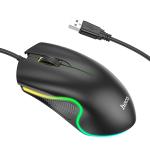 Mouse Wired hoco GM19 Enjoy gaming luminous - ម៉ៅខ្សែរ hoco GM19 Enjoy gaming luminous