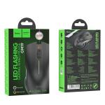 Mouse Wired hoco GM19 Enjoy gaming luminous - ម៉ៅខ្សែរ hoco GM19 Enjoy gaming luminous