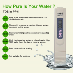 Water Quality Tester TDS-3 - ឧបករណ៍ ពិនិត្យទឹក​ TDS-3