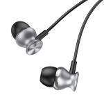 Earphone wire hoco M106 Fountain metal - កាសខ្សែស៊កត្រជៀក ហូកូ M106 Fountain metal