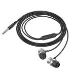 Earphone wire hoco M106 Fountain metal - កាសខ្សែស៊កត្រជៀក ហូកូ M106 Fountain metal