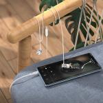 Earphone wire hoco M106 Fountain metal - កាសខ្សែស៊កត្រជៀក ហូកូ M106 Fountain metal