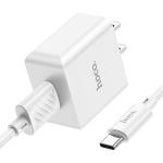 Power Charger Hoco C106 Leisure TypeC - ឆ្នាំងសាក​ ហូកូ C106 Leisure Type-C រុនមួយ