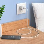 Power Charger Hoco C106 Leisure TypeC - ឆ្នាំងសាក​ ហូកូ C106 Leisure Type-C រុនមួយ