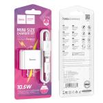 Power Charger Hoco C106 Leisure TypeC - ឆ្នាំងសាក​ ហូកូ C106 Leisure Type-C រុនមួយ