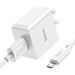 Power Charger hoco C106 set Micro - ឆ្នាំងសាក​ ហូកូ C106 ឈុតខ្សែ Micro