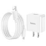 Power Charger hoco C106 set Micro - ឆ្នាំងសាក​ ហូកូ C106 ឈុតខ្សែ Micro