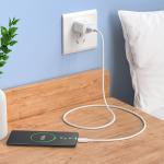 Power Charger hoco C106 set Micro - ឆ្នាំងសាក​ ហូកូ C106 ឈុតខ្សែ Micro