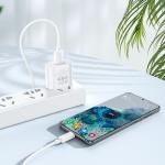 Power Charger Hoco C109 18W (QC/FCP/AFC) Adaptor Only - ឆ្នាំងសាក ខ្វីកឆាច ហូកូ C109 QC3.0 រុន 1 Adaptor Only