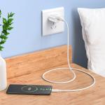Power Charger Hoco C109 18W (QC/FCP/AFC) Adaptor Only - ឆ្នាំងសាក ខ្វីកឆាច ហូកូ C109 QC3.0 រុន 1 Adaptor Only