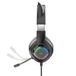 Headset Wire hoco W107 Cute cat luminous - កាសប្ល៊ូធូសក្តោបត្រជៀក ហូកូ W107 Cute cat luminous