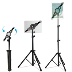 Tripod Stand Tablet iPad 7-12 inches - ជើងត្រៃផត​​បញ្ឈរ សំរាប់ Tablet iPad 7-12 អ៊ីង
