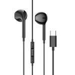 Earphone Wire Type-C hoco M101 Crystal - កាសខ្សែ Type C  ហូកូ M101 Crystal
