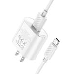 Power Charger Hoco C109 18W (QC/FCP/AFC) Set TypeC - ឆ្នាំងសាក​ ហូកូ C109 រុនមួយ 18W (QC/FCP/AFC)ឈុតType-C