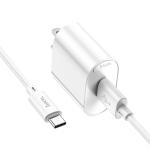Power Charger Hoco C109 18W (QC/FCP/AFC) Set TypeC - ឆ្នាំងសាក​ ហូកូ C109 រុនមួយ 18W (QC/FCP/AFC)ឈុតType-C
