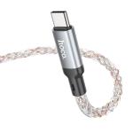 Cable Charger LED hoco U112 Type C 1m - ខ្សែសាក ភ្លើងពណ៌ ហូកូ​ U112 Type-C 1ម៉ែត
