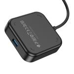 HUB Converter USB to USB3.0*4 hoco HB31 1.2m - ដុំបំបែក USB ហូកូ HB31(USB to USB3.0*4)1.2ម៉ែត