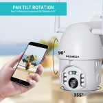 Camera Bullet  360° Wifi 2M SECTEC ST-381 Tuya - កាមេរ៉ាសុវត្ថិភាព 360 SECTEC ST-381-2M