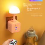 Power Strip Lamp night 3Socket 2USB+Remote A6 - ព្រីភ្លើង អំពូលរាត្រី 3រុន+2រុនសាកថ្ម មានតេឡេ A6