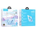 Headset Wire HOCO W42 Cat ears - កាស់ក្តោបត្រជៀក ហូកូ W42 ត្រជៀកឆ្មា