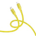 Cable Charger hoco X98 PD(Type-C to iPhone) - ខ្សែសាកស៊ីលីខូន PD ហូកូ​ X98 អាយហ្វូន 1.2m