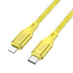 Cable Charger hoco X98 PD(Type-C to iPhone) - ខ្សែសាកស៊ីលីខូន PD ហូកូ​ X98 អាយហ្វូន 1.2m