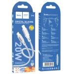 Cable Charger hoco X98 PD(Type-C to iPhone) - ខ្សែសាកស៊ីលីខូន PD ហូកូ​ X98 អាយហ្វូន 1.2m