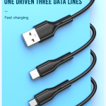 Cable Charger 3in1 XO NB230 2.4A - ខ្សែសាក 3in1 XO NB230 2.4A