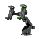 Holder Car XO C117 Double chuck Suction cup - ជើងចាប់ទូរសព្ទ័ ជាប់កញ្ចក់ឡាន XO C117 ក្រចាប់ 2គ្រាប់