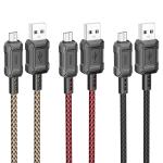 Cable Charger hoco X94 Micro - ខ្សែសាកជ័រទន់ ហូកូ X94 Micro
