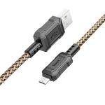 Cable Charger hoco X94 Micro - ខ្សែសាកជ័រទន់ ហូកូ X94 Micro