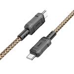 Cable Charger hoco X94 60W Type-C to Type-C - ខ្សែសាកជ័រទន់ ហូកូ X94 60W Type C-C