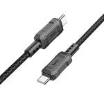 Cable Charger hoco X94 60W Type-C to Type-C - ខ្សែសាកជ័រទន់ ហូកូ X94 60W Type C-C