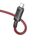 Cable Charger hoco X94 60W Type-C to Type-C - ខ្សែសាកជ័រទន់ ហូកូ X94 60W Type C-C