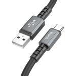 Cable Charger hoco X85 Type-C - ខ្សែសាកជ័រទន់ ហូកូ X85 Type C