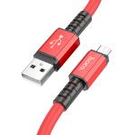 Cable Charger hoco X85 Micro - ខ្សែសាកជ័រទន់ ហូកូ X85 Micro
